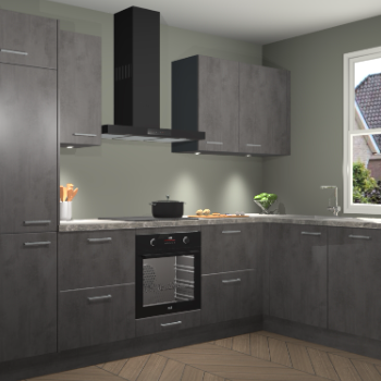 Beton Antraciet keuken Geneve 112713