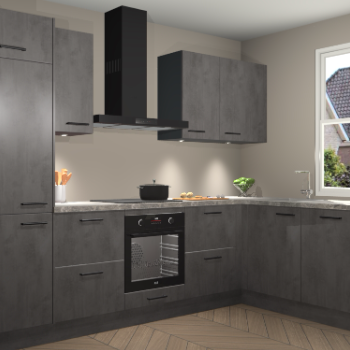 Beton Antraciet keuken Geneve 112715