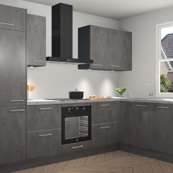 Beton Antraciet keuken Geneve 112731