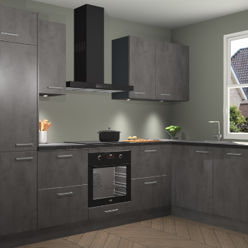 Beton Antraciet keuken Geneve 112745