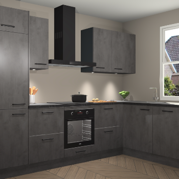 Beton Antraciet keuken Geneve 112747