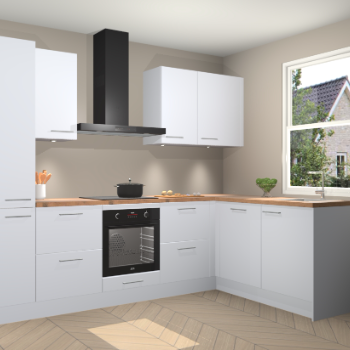 Sneeuwwitte keuken Bazel 112718