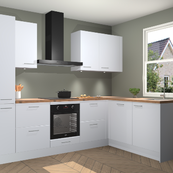 Sneeuwwitte keuken Bazel 112719