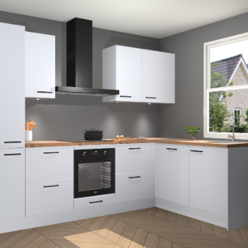 Sneeuwwitte keuken Bazel 112721