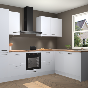 Sneeuwwitte keuken Bazel 112722