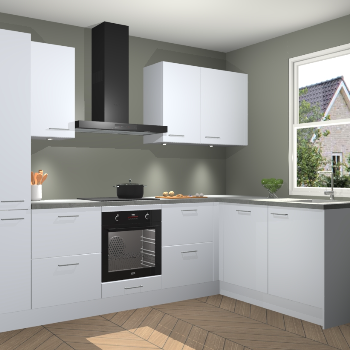 Sneeuwwitte keuken Bazel 112725