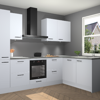 Sneeuwwitte keuken Bazel 112727