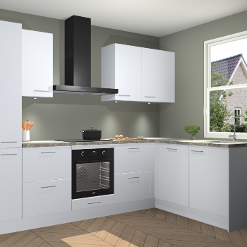 Sneeuwwitte keuken Bazel 112751