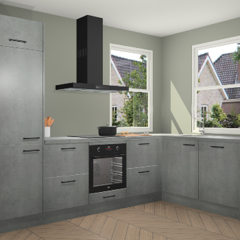 Beton Parelgrijs keuken Salzburg 112582