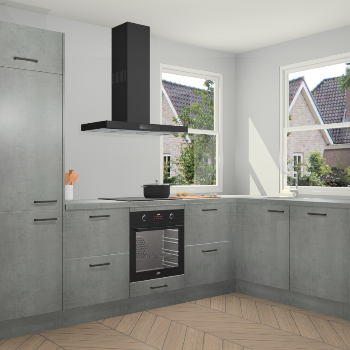 Beton Parelgrijs keuken Salzburg 112588