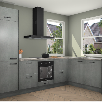 Beton Parelgrijs keuken Salzburg 112584