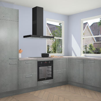 Beton Parelgrijs keuken Salzburg 112567