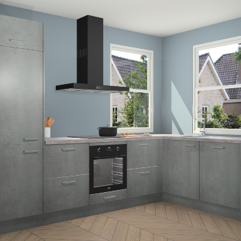 Beton Parelgrijs keuken Salzburg 112573