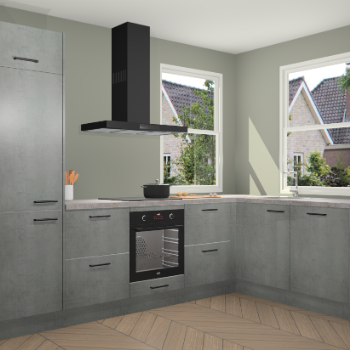 Beton Parelgrijs keuken Salzburg 112585