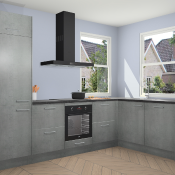 Beton Parelgrijs keuken Salzburg 112568