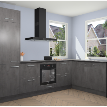 Beton Antraciet keuken Salzburg 112667