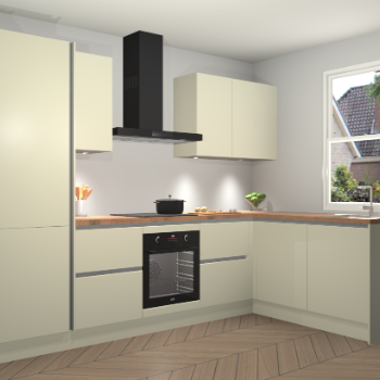 Magnolia greeploze keuken Bazel 112887