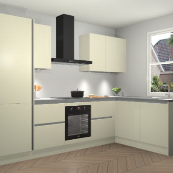 Magnolia greeploze keuken Bazel 112895