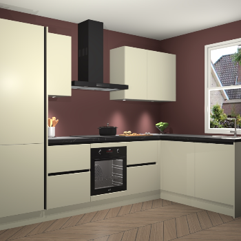 Magnolia greeploze keuken Bazel 112947