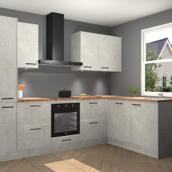 Beton Opaal keuken Bazel 113143