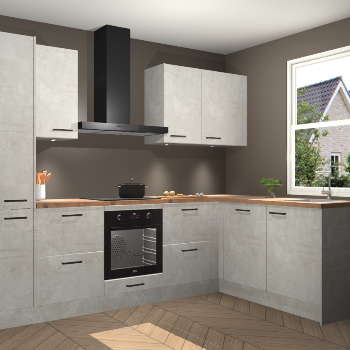 Beton Opaal keuken Bazel 113144