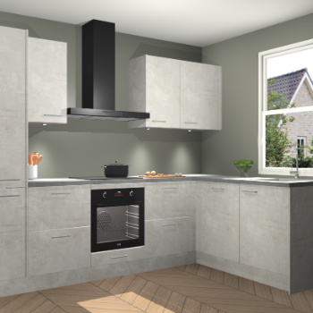 Beton Opaal keuken Bazel 113287