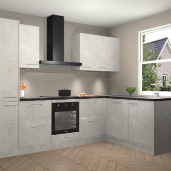Beton Opaal keuken Bazel 21910
