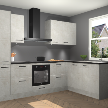 Beton Opaal keuken Bazel 113358