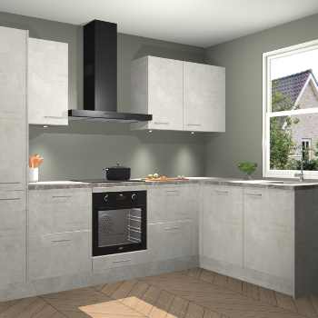 Beton Opaal keuken Bazel 113362