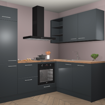 Onyxgrijze keuken Krakau 112996