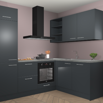 Onyxgrijze keuken Krakau 113101