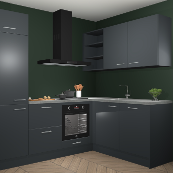 Onyxgrijze keuken Krakau 113106