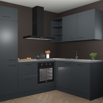 Onyxgrijze keuken Krakau 113121