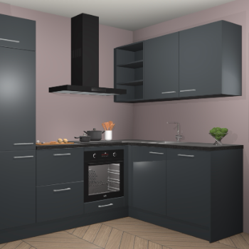 Onyxgrijze keuken Krakau 113102