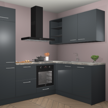 Onyxgrijze keuken Krakau 113103