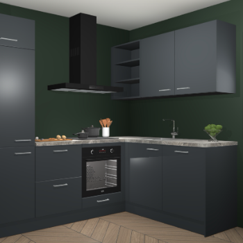 Onyxgrijze keuken Krakau 113108