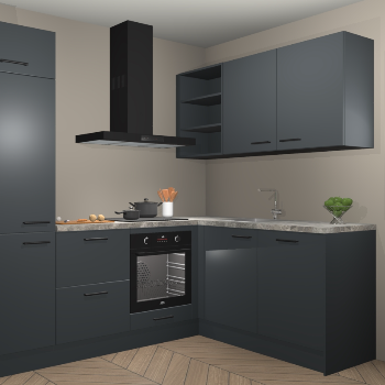 Onyxgrijze keuken Krakau 113118