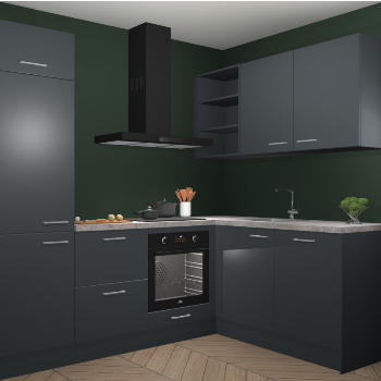 Onyxgrijze keuken Krakau 113109