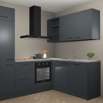 Onyxgrijze keuken Krakau 113119