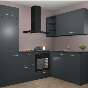 Onyxgrijze keuken Krakau 113105