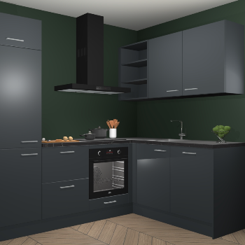 Onyxgrijze keuken Krakau 113110