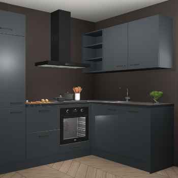 Onyxgrijze keuken Krakau 113125