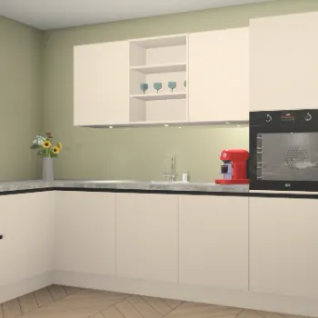 Kasjmier greeploze keuken Gotenburg 113405