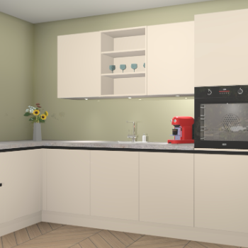 Kasjmier greeploze keuken Gotenburg 113408