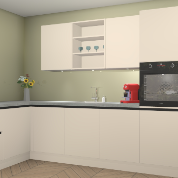 Kasjmier greeploze keuken Gotenburg 113395