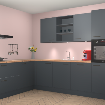 Onyxgrijze keuken Gotenburg 113186