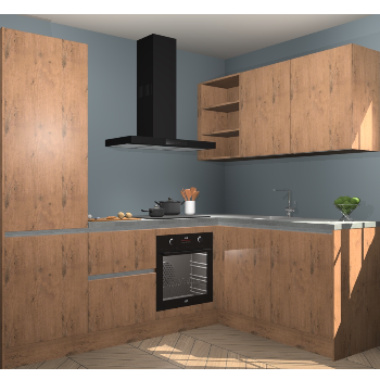 Astoria Eiken greeploze keuken Krakau 113302