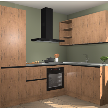 Astoria Eiken greeploze keuken Krakau 113317