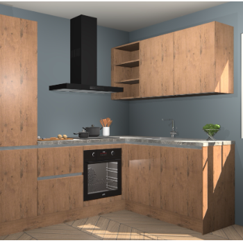 Astoria Eiken greeploze keuken Krakau 113304