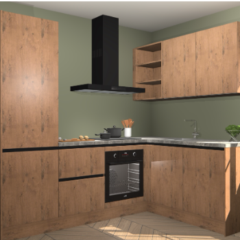 Astoria Eiken greeploze keuken Krakau 113319